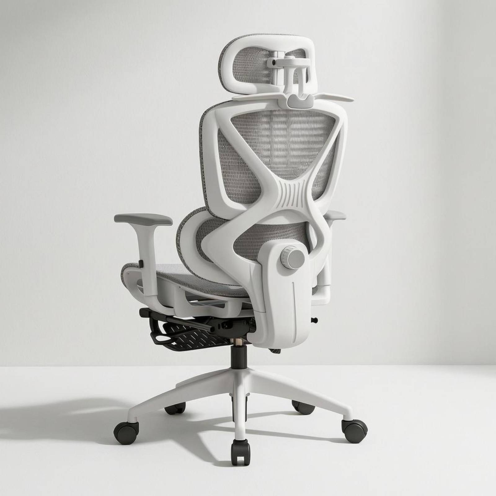 Furniture Chairs For Office - 등받이 조절 가능한 인체공학적 메쉬 의자,