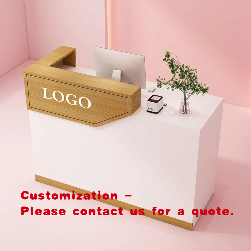 Office Furniture Brands - 맞춤형 원목 호텔 리셉션 데스크 모던