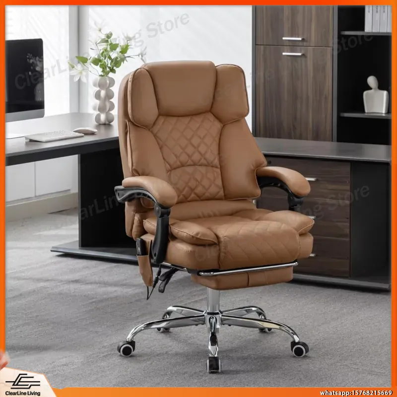 온열 마사지 기능이 있는 사무실 의자, 90-135도  - Office Footrest Cushion 리뷰 및 가격