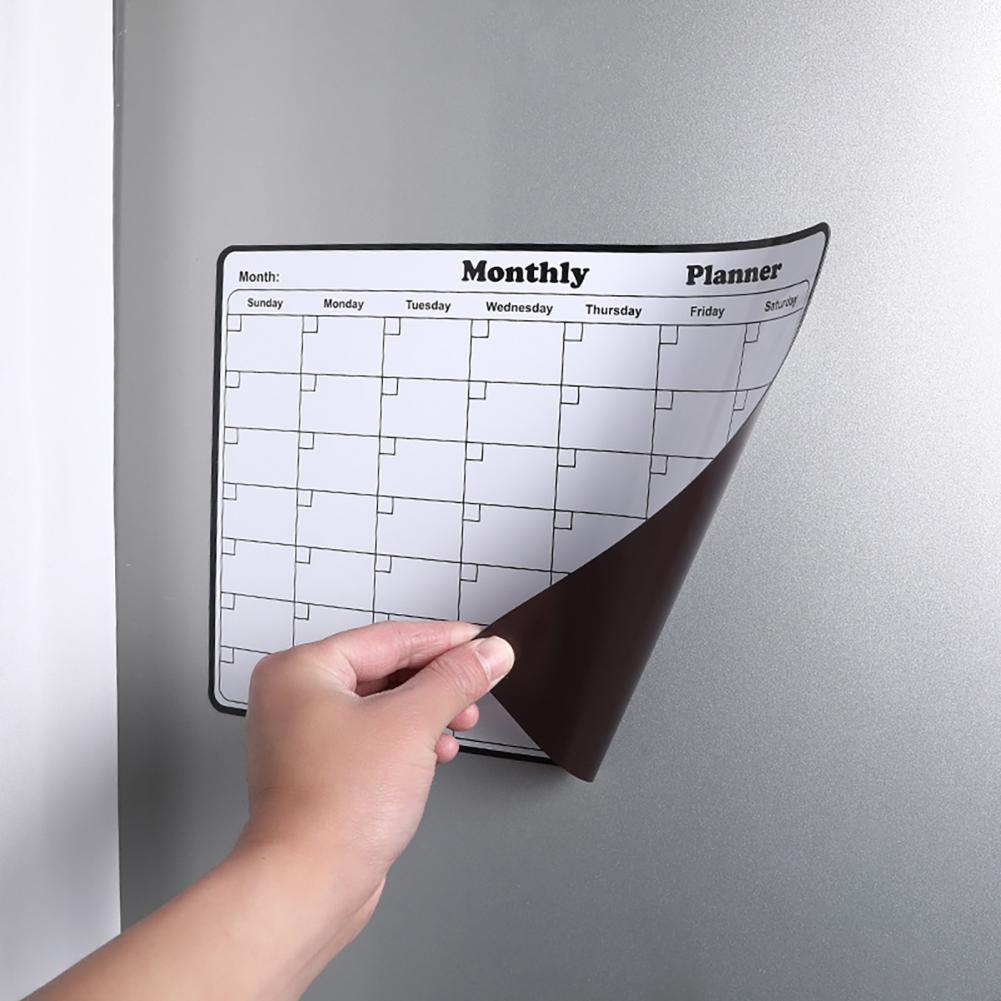 재사용 가능한 월간 달력 및 주간 플래너 냉장고 자석식 - Dry Erase Weekly 리뷰 및 가격