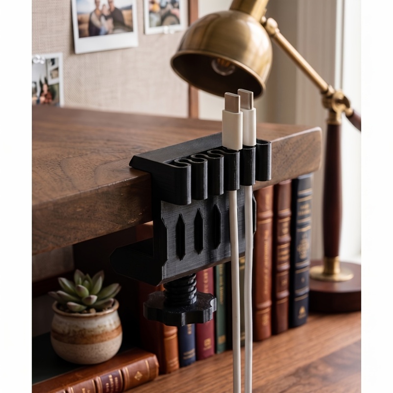 3개의 데스크탑 케이블 관리 클립은 깔끔한 클립이 있는 - Office Furniture Brands 리뷰 및 가격