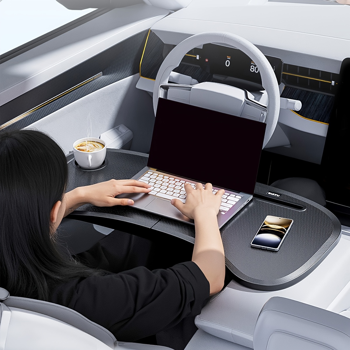 1개 자동차 접이식 스티어링 휠 테이블 자동차 수납 테 - Office Furniture Brands 리뷰 및 가격