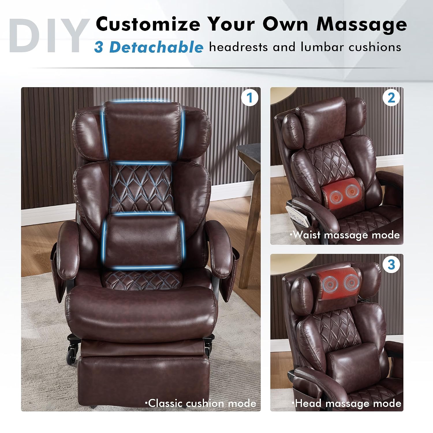 빅앤톨 인체공학적 사무용 의자 (발받침대, 마사지 쿠션 - Office Footrest Cushion 리뷰 및 가격